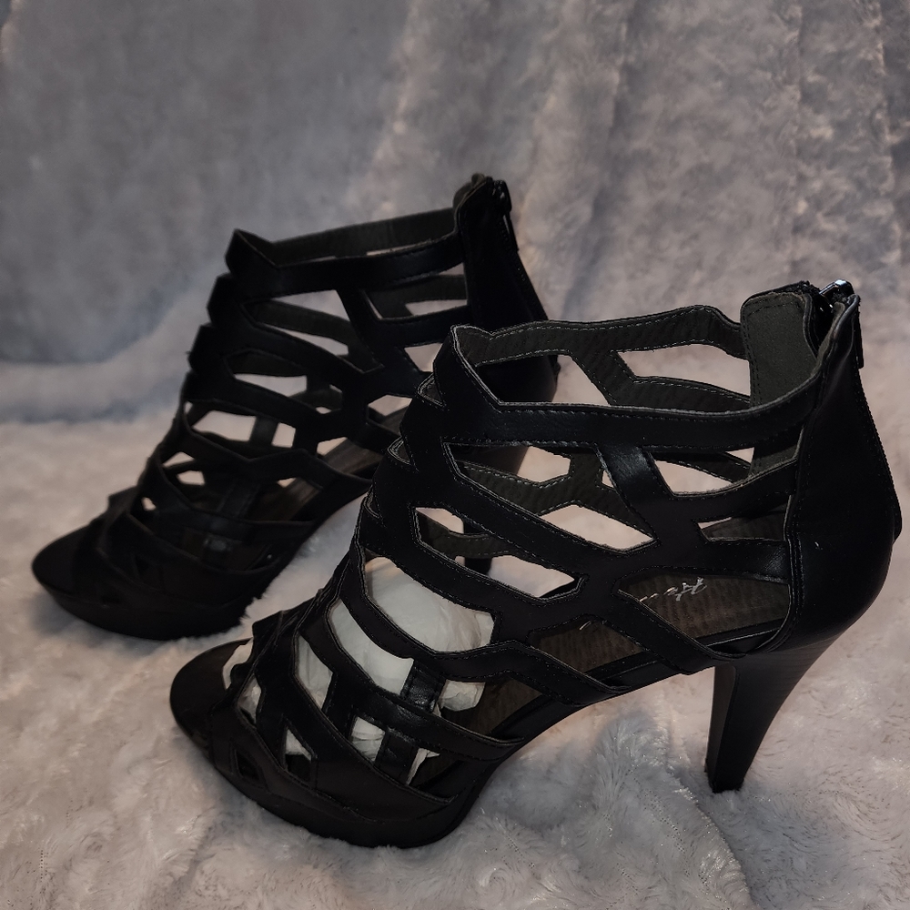 Black sexy heels